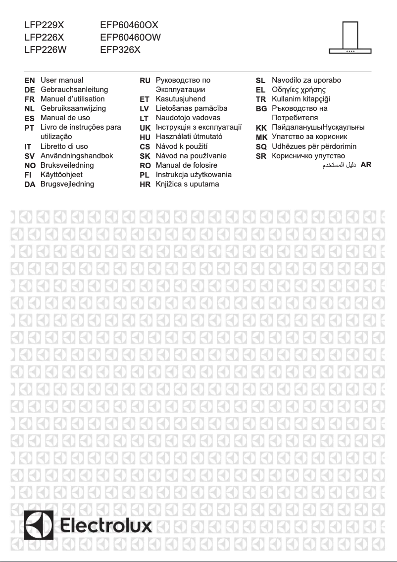 First page image of the manual for LFP229X