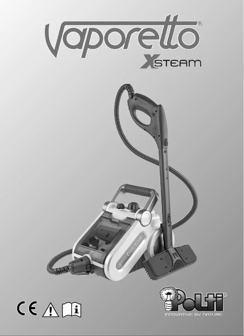 Page 1 of the manual User Manual Polti Vaporetto XSteam