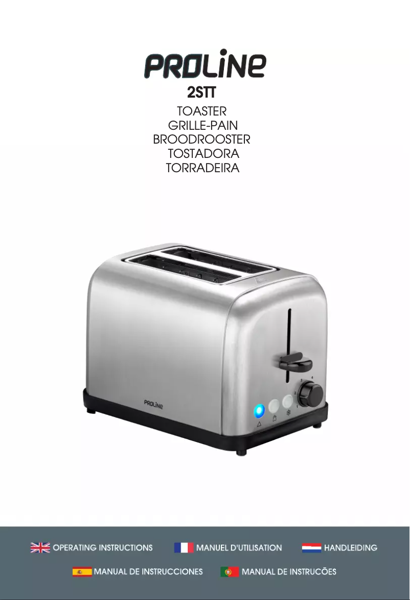 Page 1 of the manual User Manual Proline 2STT