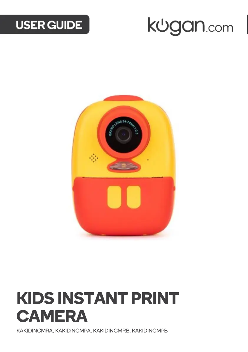 Page 1 of the manual User Manual Kogan KAKIDINCMRB