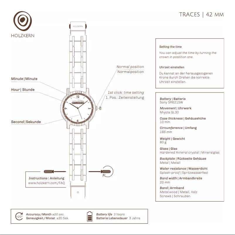 First page image of the manual for Awash