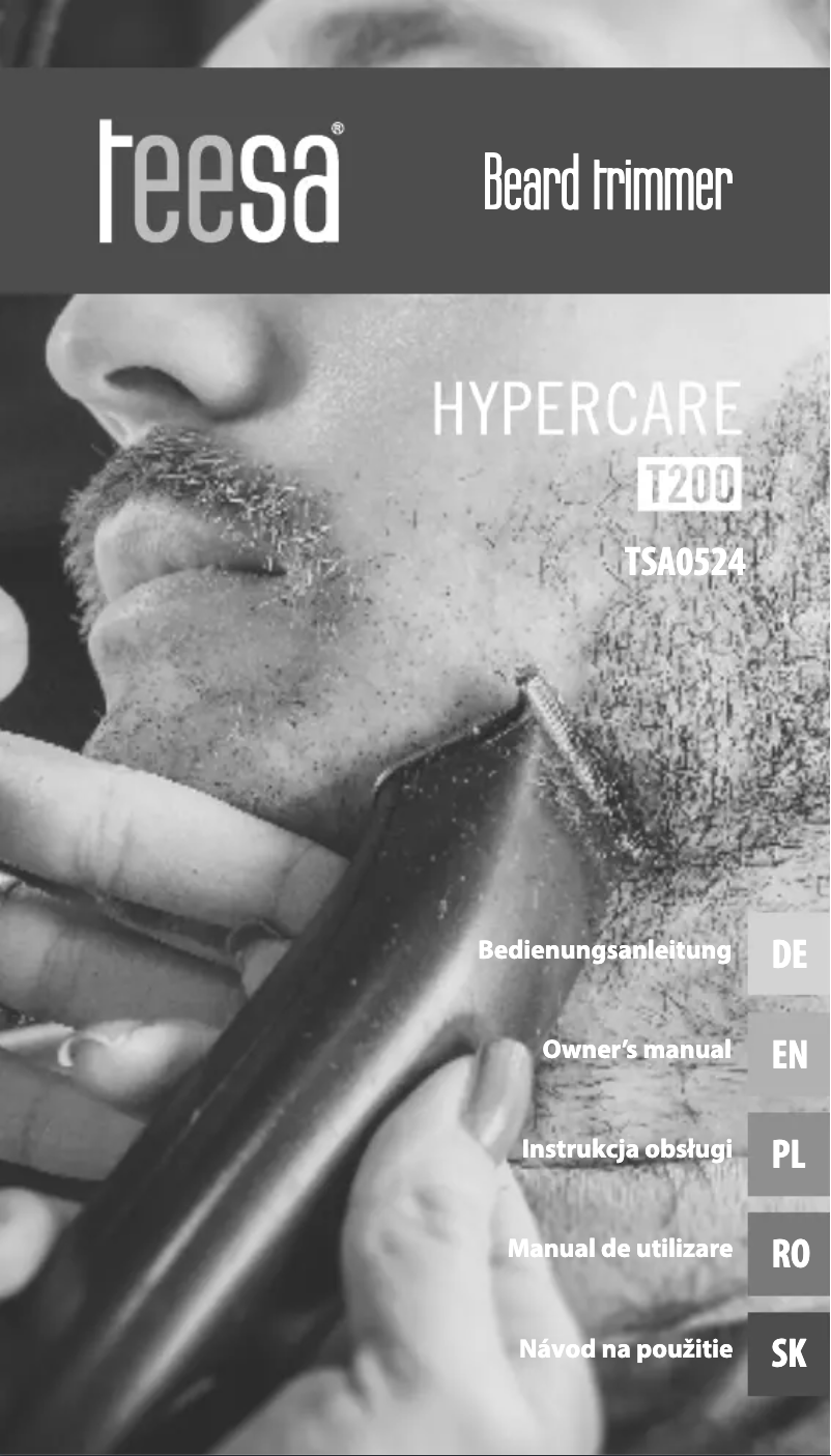 First page image of the manual for TSA0524