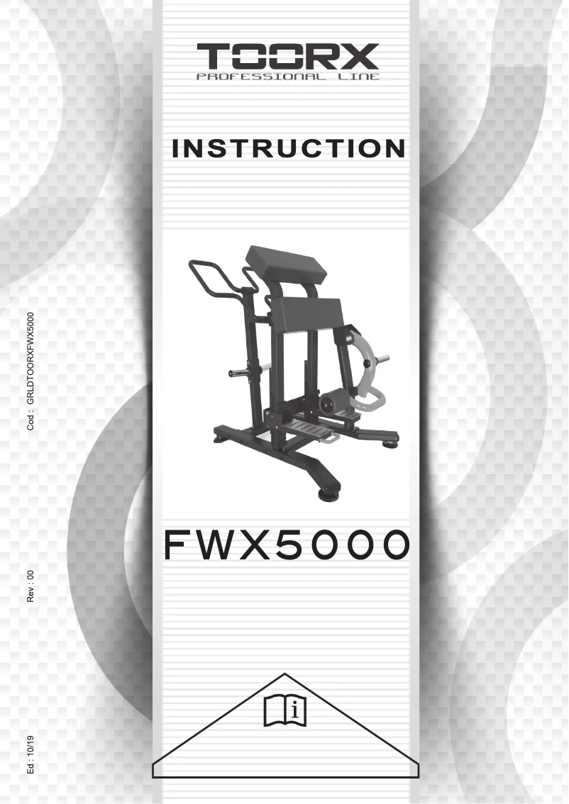 First page image of the manual for FWX-5000
