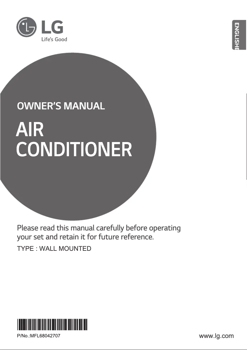 First page image of the manual for USUH2465NW0