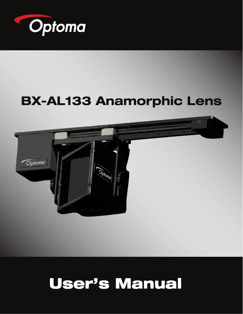 First page image of the manual for BX-AL133