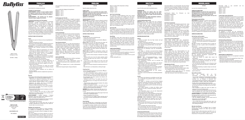 First page image of the manual for Hydro Fusion ST573E