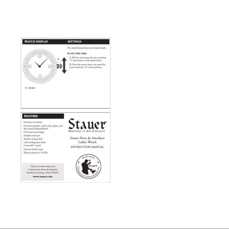 First page image of the manual for 31525