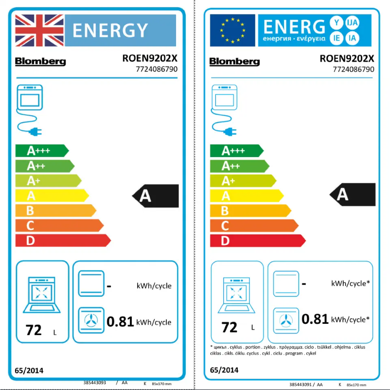First page image of the manual for ROEN9202DX