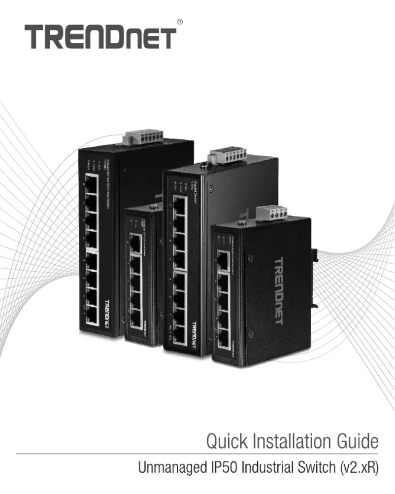 Page 1 of the manual User Manual TRENDnet TI-E80