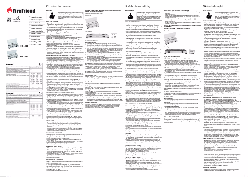 Page 1 of the manual User Manual TriStar KO-6382