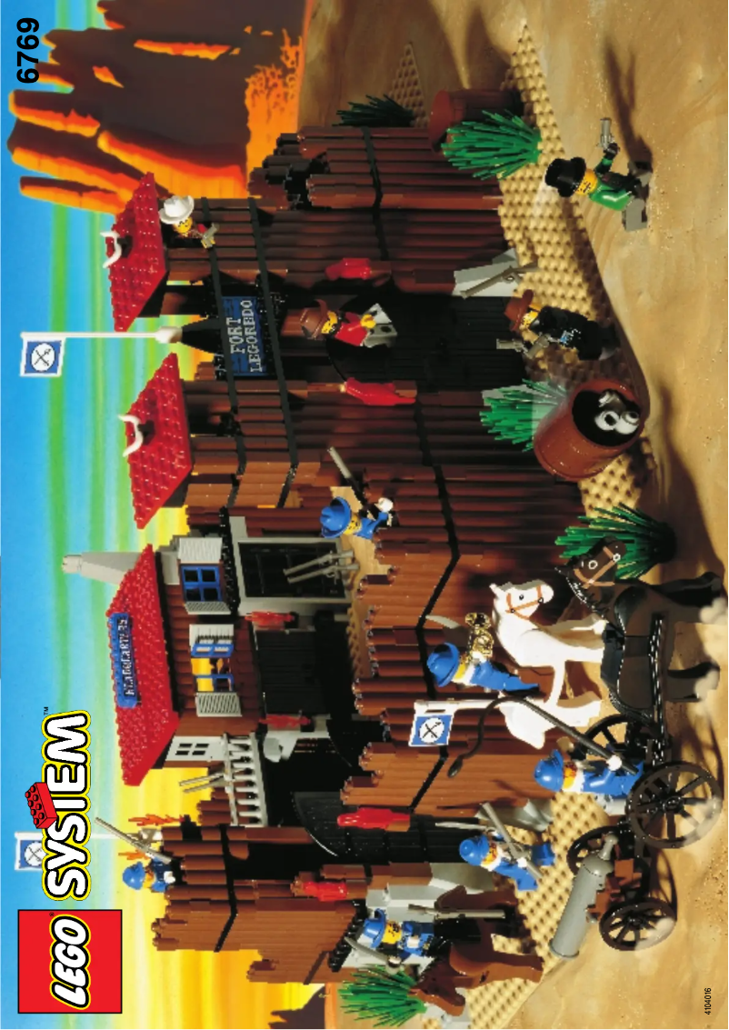 Page 1 of the manual User Manual Lego Wild West 6769