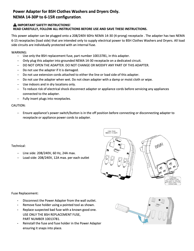 Page 1 of the manual Installation Guide Bosch WTG865H4UC