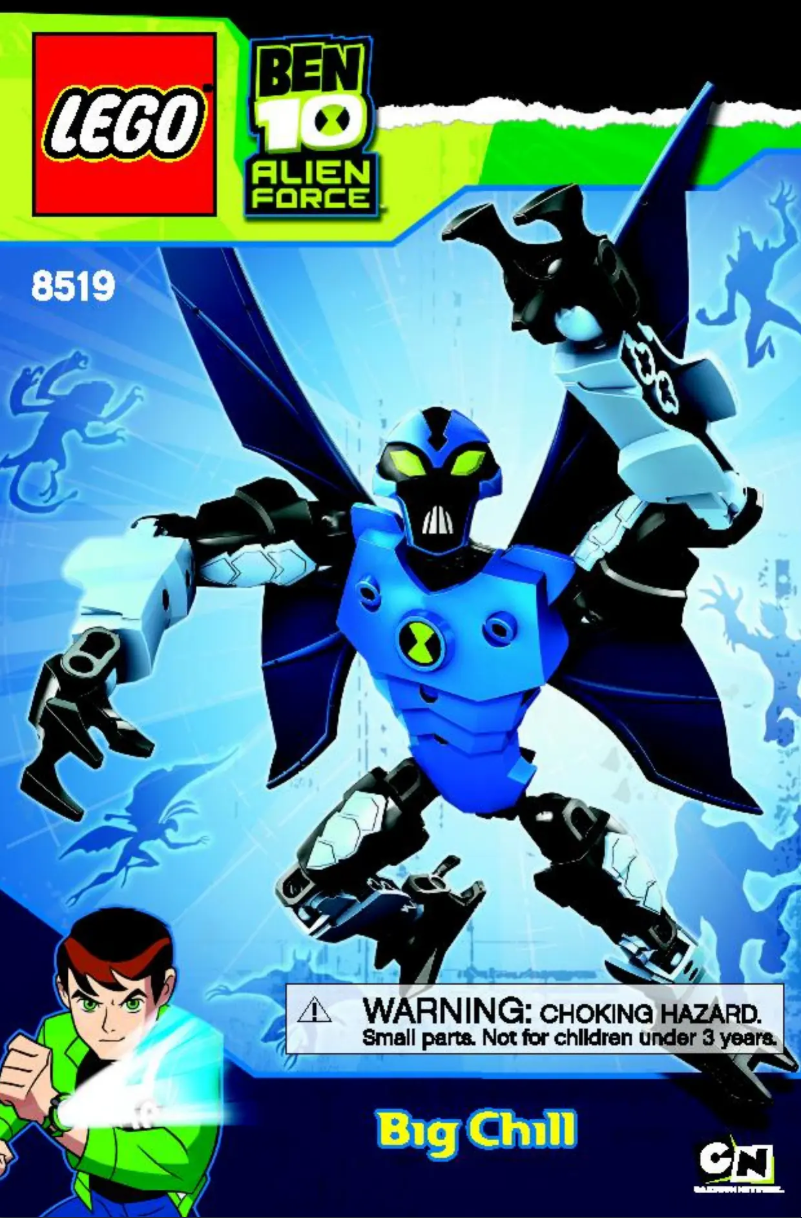 First page image of the manual for Ben 10 8519