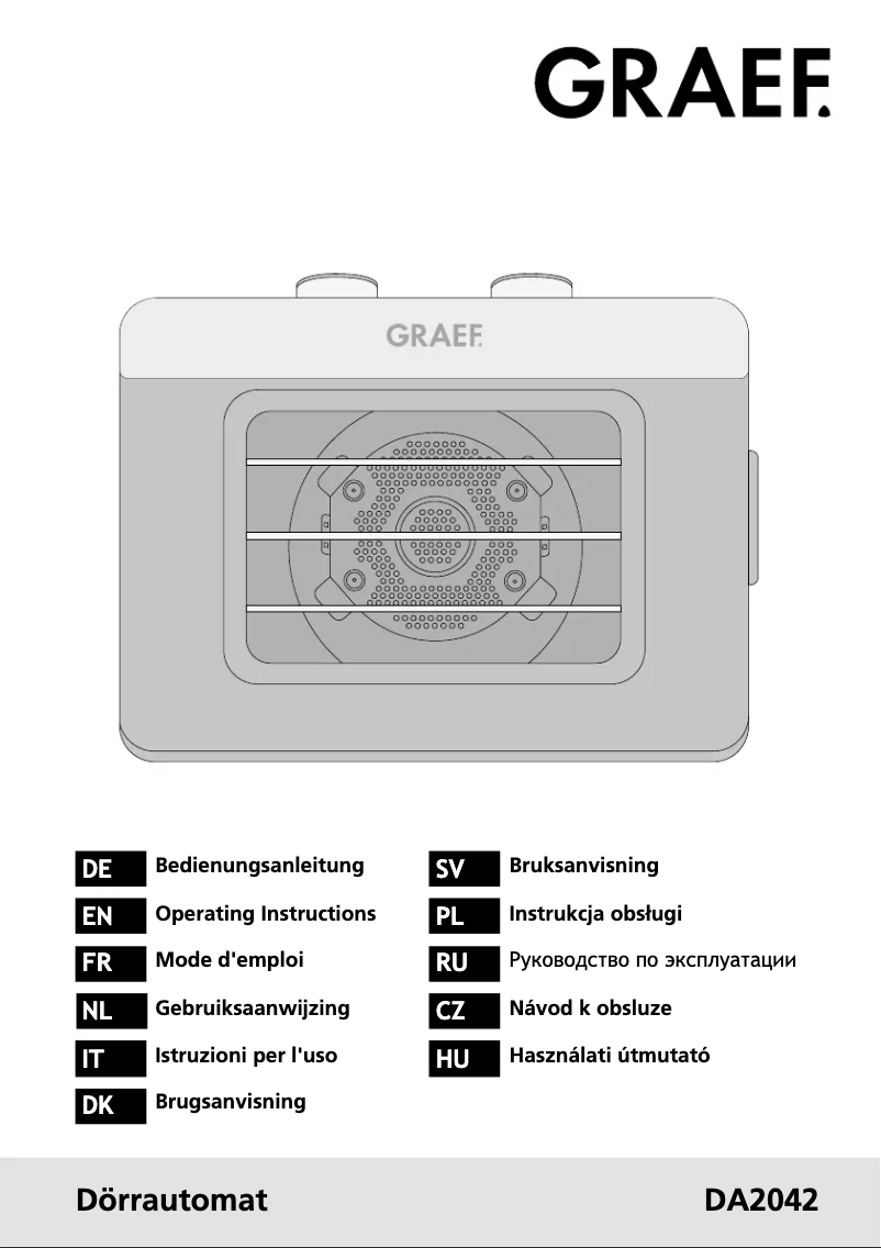 First page image of the manual for DA 2042