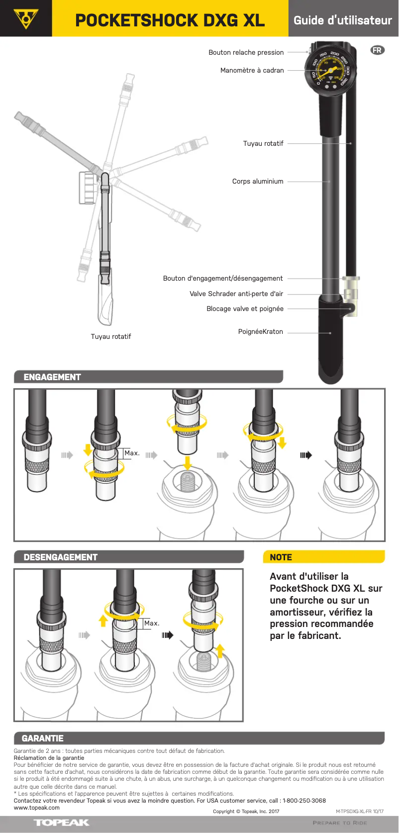 First page image of the manual for PocketShock DXG XL