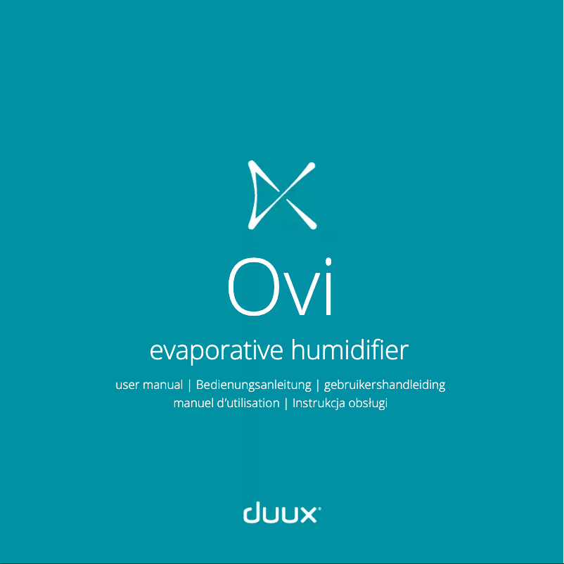 Page 1 of the manual User Manual Duux Ovi