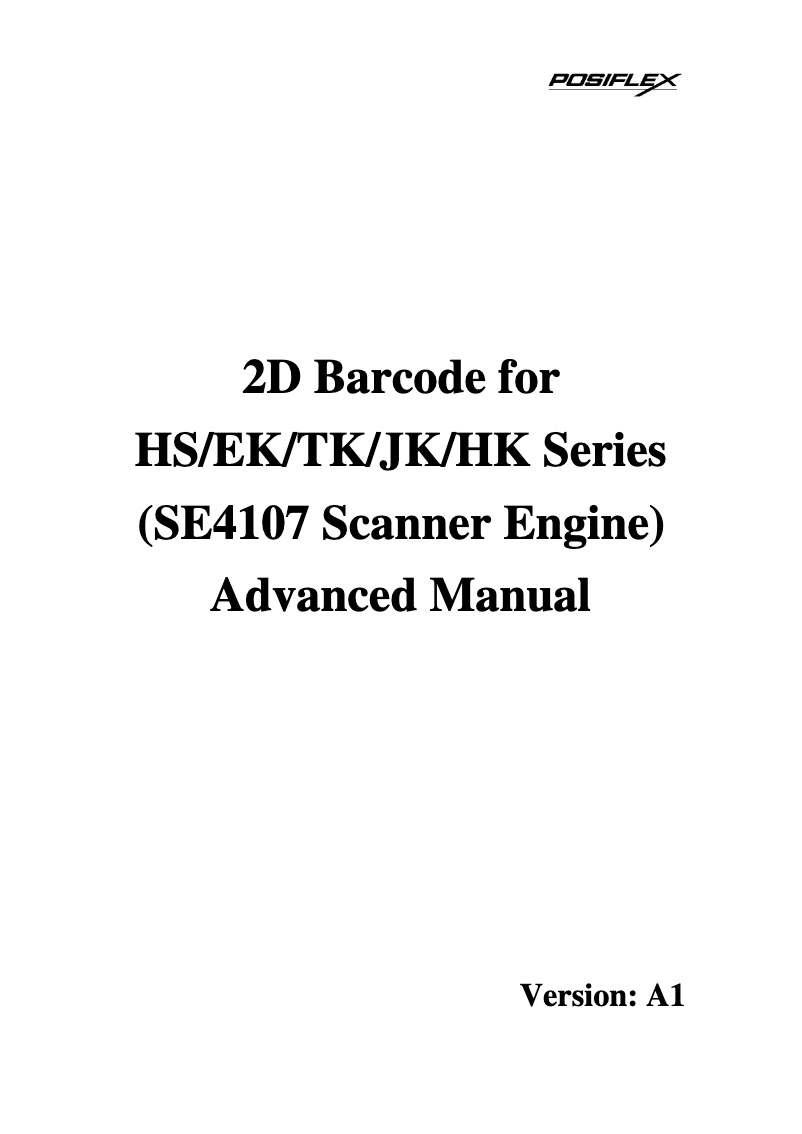 First page image of the manual for HK-1600