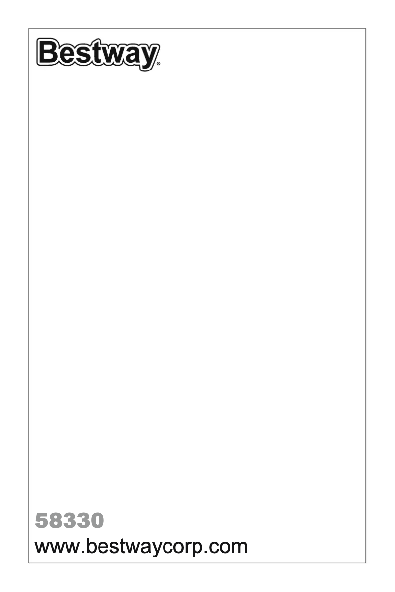 Page 1 of the manual User Manual Bestway Steel Pro MAX 56950