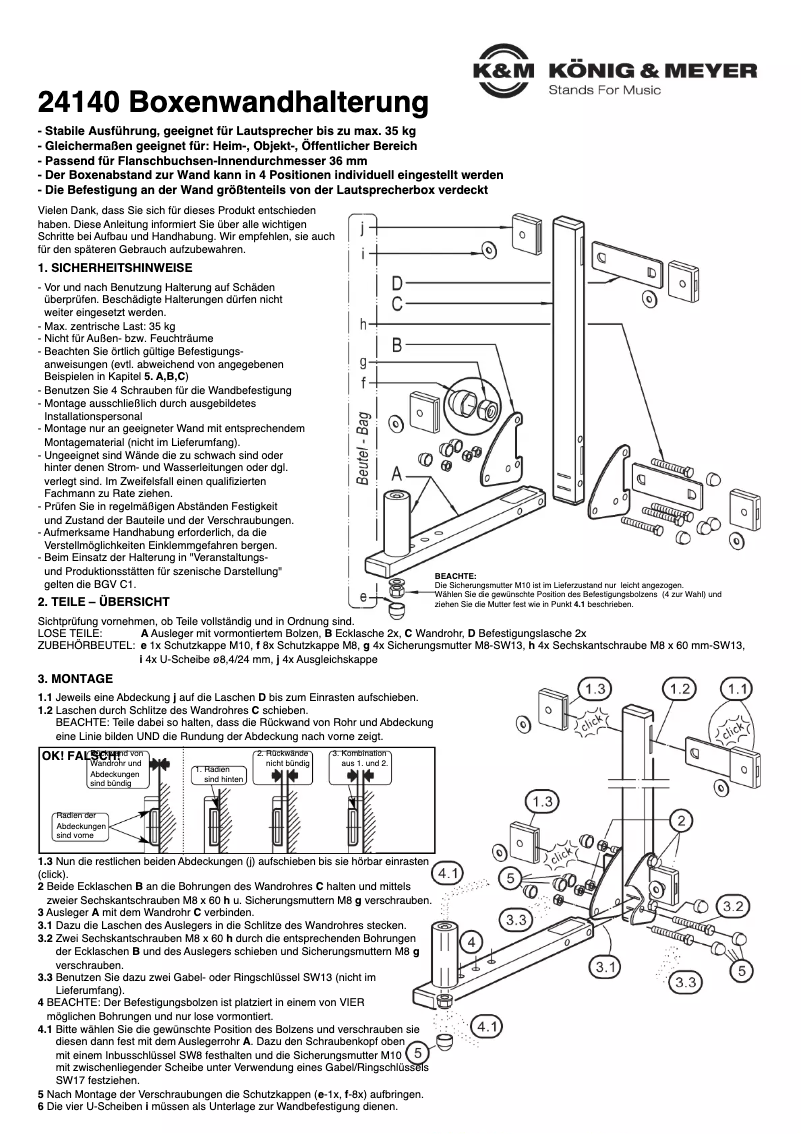 First page image of the manual for 24140