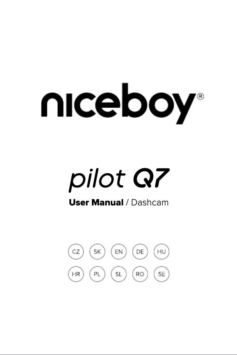 Page 1 of the manual User Manual Niceboy PILOT Q7