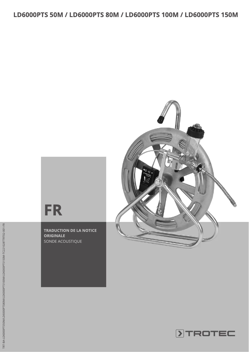 Image de la première page du manuel de l'appareil LD6000