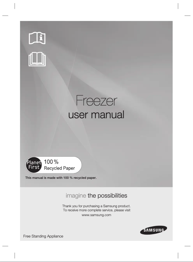 Page 1 of the manual User Manual Samsung RZ20AEEPN