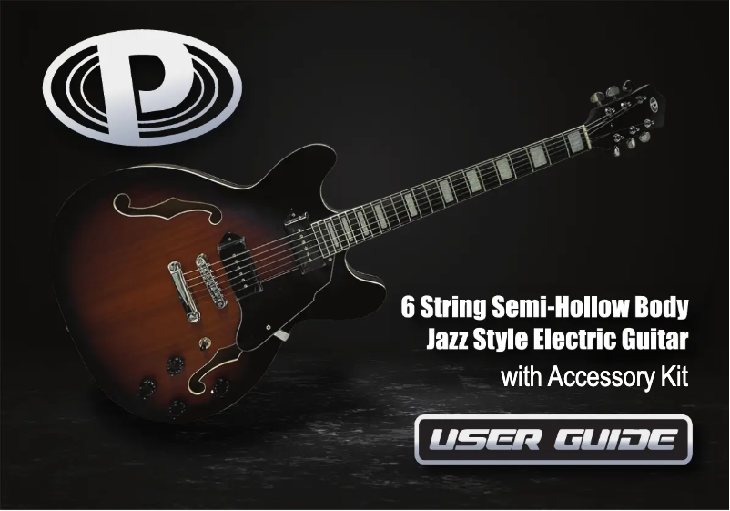 First page image of the manual for PJAZZGT88BR