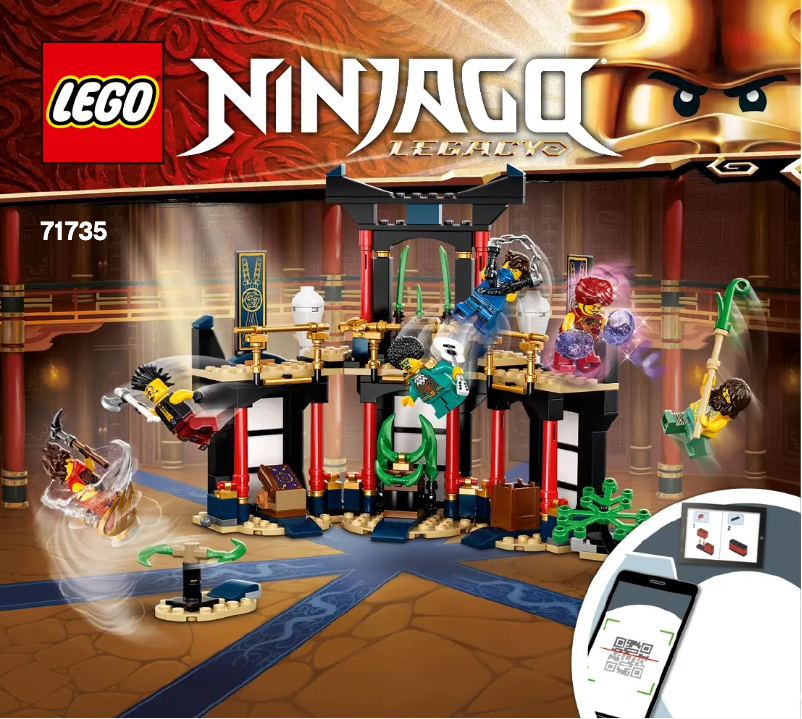 Page 1 of the manual User Manual Lego Ninjago 71735