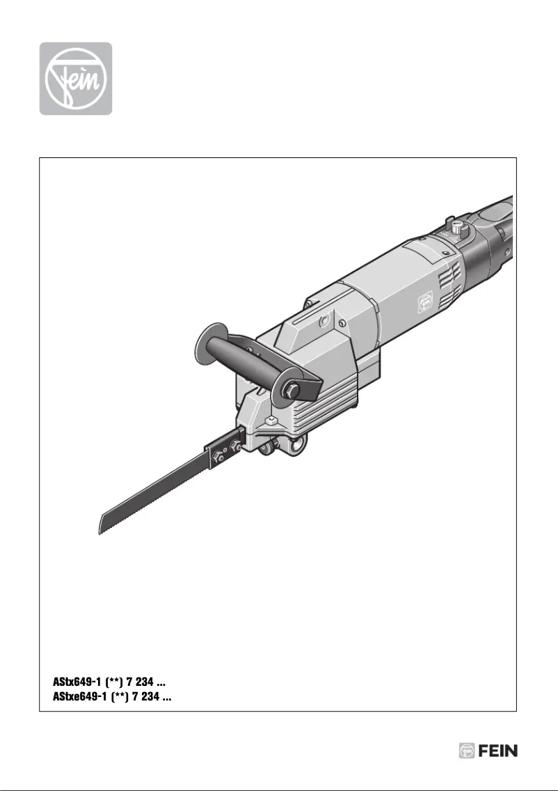 First page image of the manual for AStx 649-1