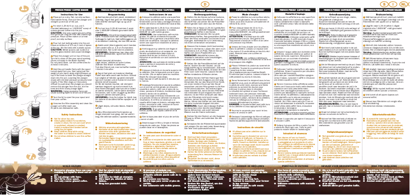 First page image of the manual for Crema