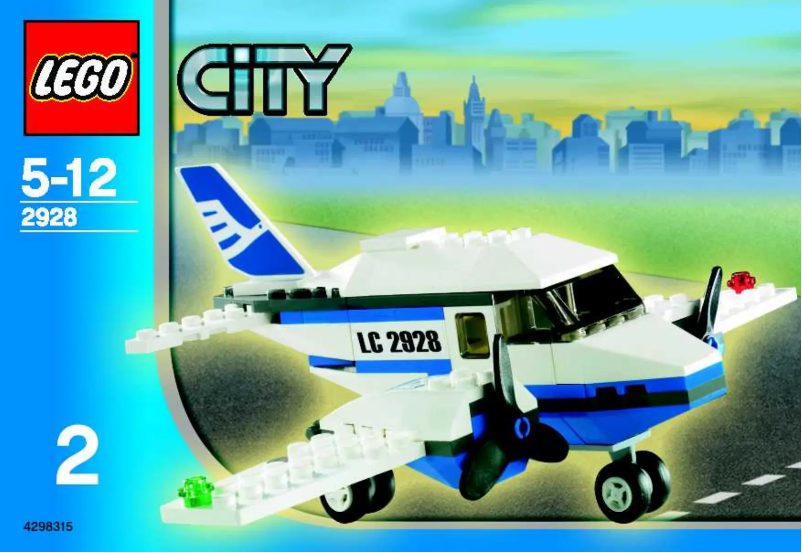 Page 1 of the manual User Manual Lego City In-Flight 2006