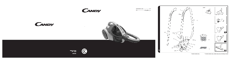 First page image of the manual for CAF1400 019