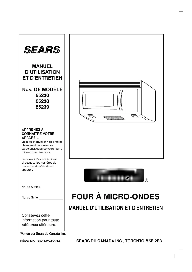 First page image of the manual for MV-187
