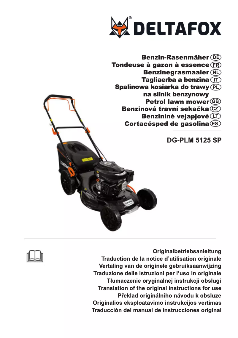 Page 1 of the manual User Manual Deltafox DG-PLM 5125 SP