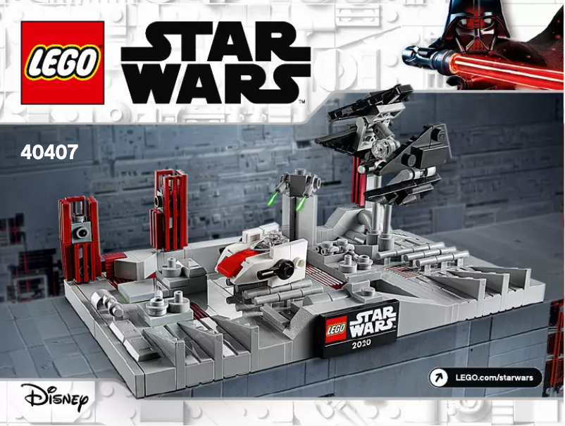 Page 1 of the manual User Manual Lego Star Wars 40407