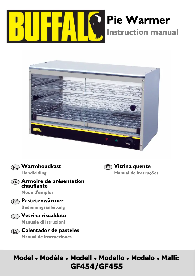 Page 1 of the manual User Manual Buffalo GF455