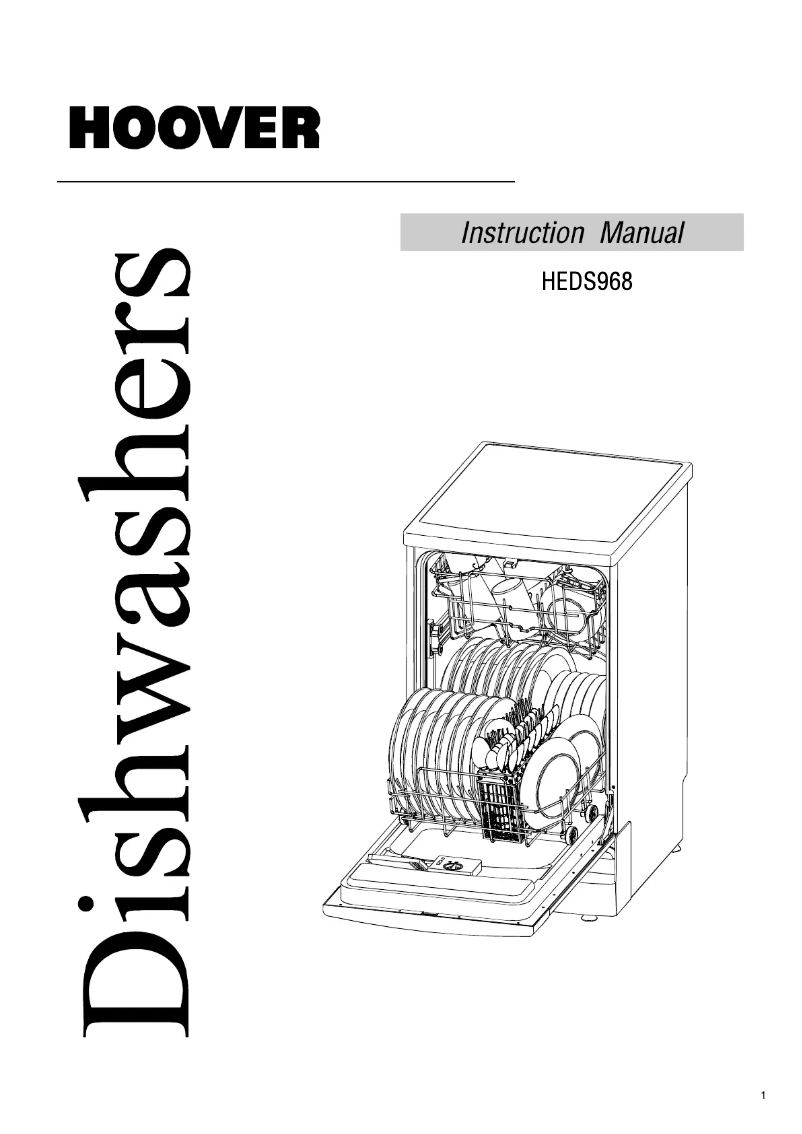 First page image of the manual for HEDS 968 Nextra