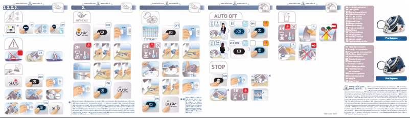 First page image of the manual for Pro Express GV8730