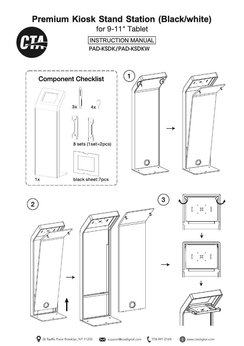 First page image of the manual for PAD-KSDK