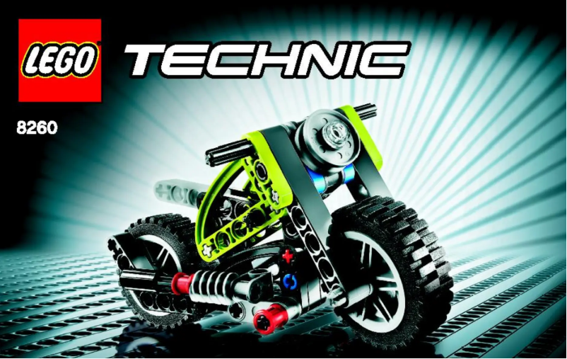 First page image of the manual for Technic 8260