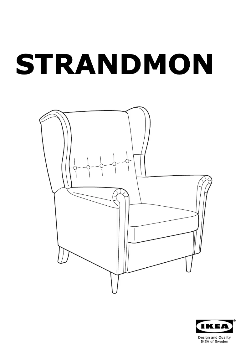 First page image of the manual for STRANDMON 404.625.98
