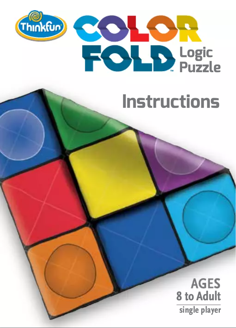 First page image of the manual for Color Fold