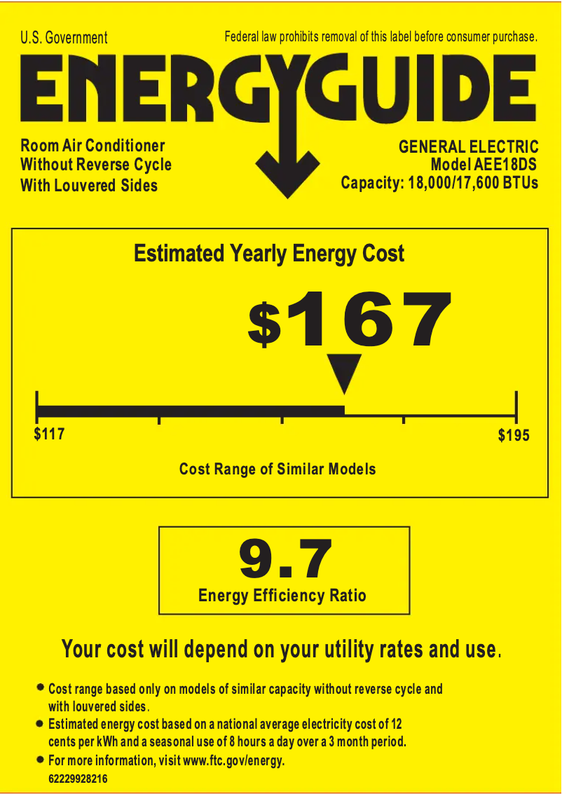 First page image of the manual for AEE18DS
