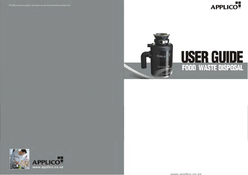 Page 1 of the manual User Manual Applico GAWD12