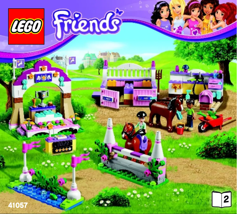 Page 1 of the manual User Manual Lego Friends 41057