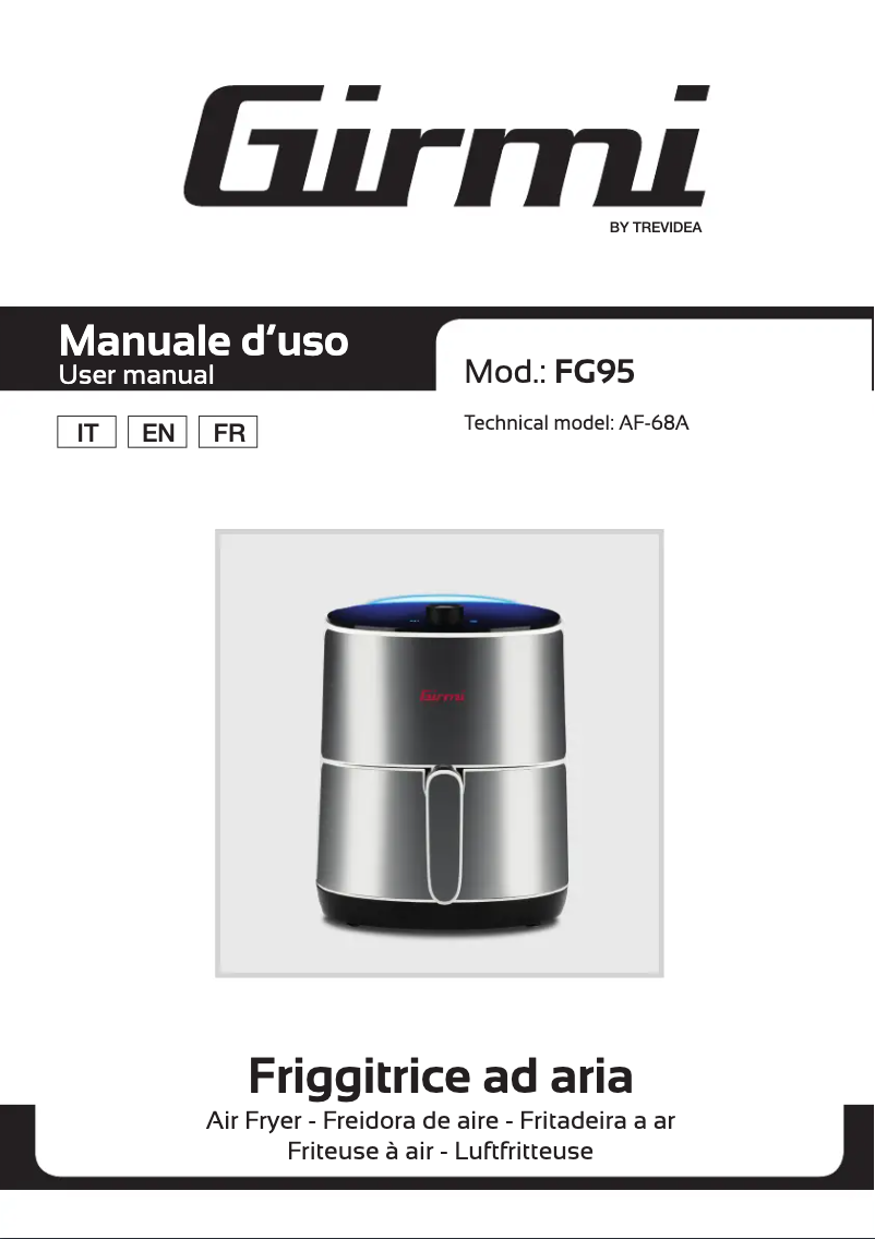 Page 1 de la notice Manuel utilisateur Girmi FG95