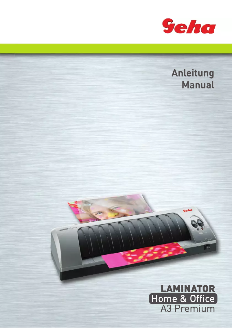 First page image of the manual for A3 Premium