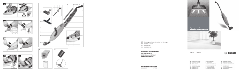 First page image of the manual for Flexa BHS4N3