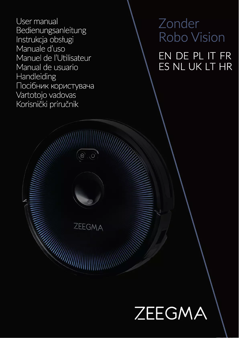 First page image of the manual for Zonder Robo Vision