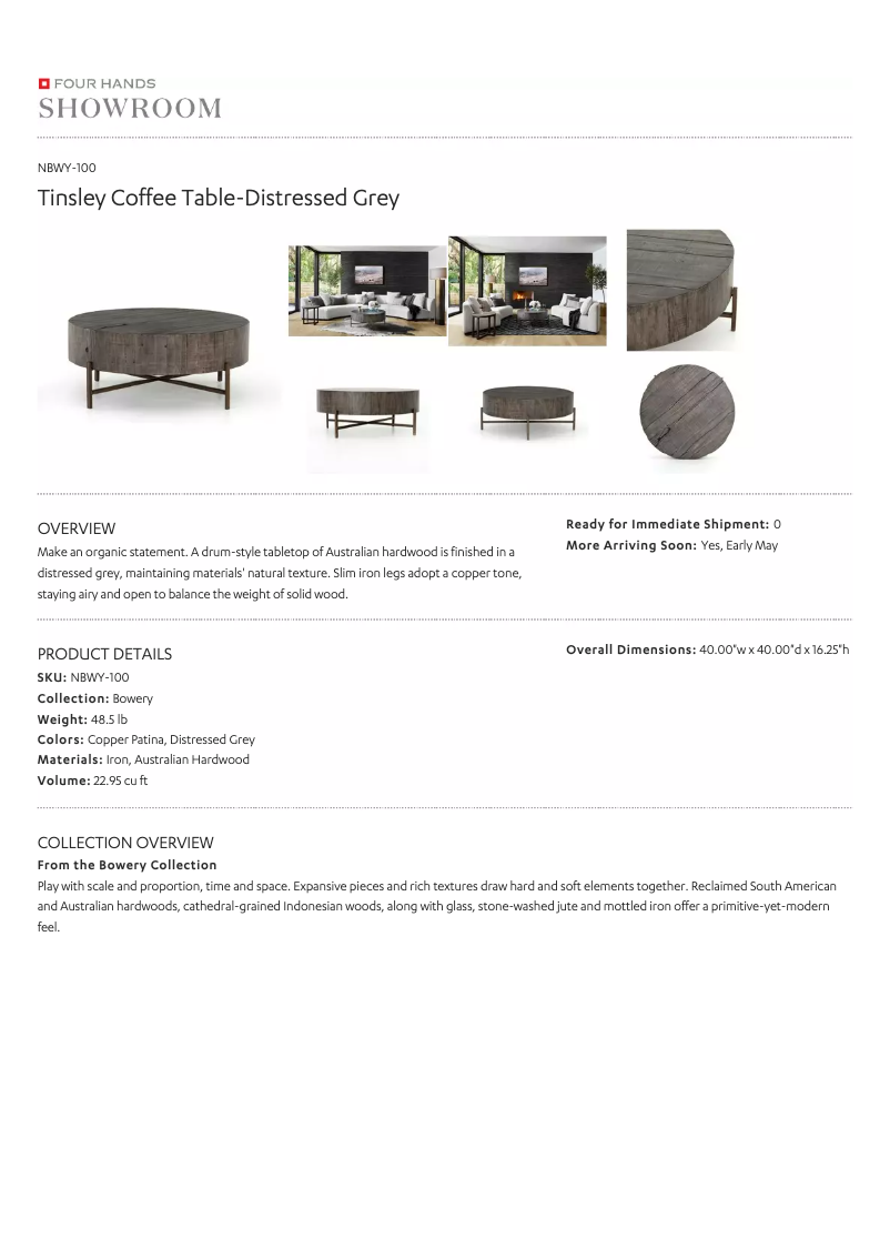 First page image of the manual for NBWY-100